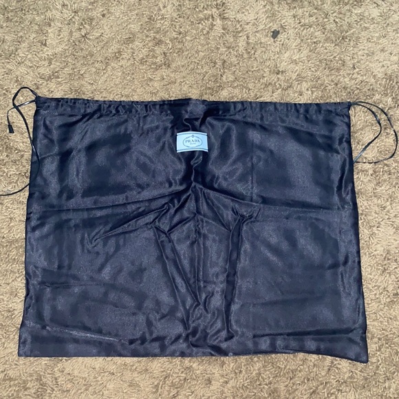 Prada Black Handbag Dustbag Dust Bag